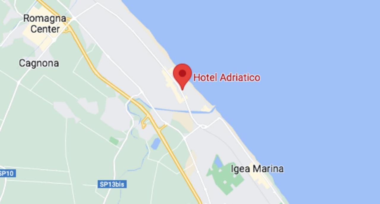 בלריה-איגאה מרינה Hotel Adriatico מראה חיצוני תמונה